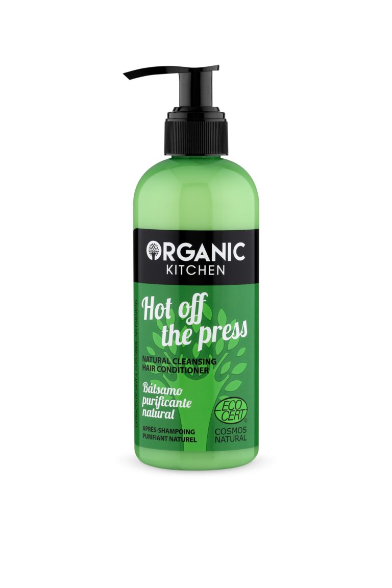 Organic Kitchen Kondicioner Pastrues Natyral Hot off the press, per hidratim dhe forcim, 260ml